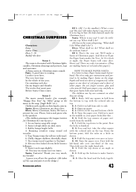 CHRISTMAS SURPRISES -  тема научной статьи по языкознанию из журнала Иностранные языки в школе
