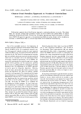 CLUSTER DUAL FERMION APPROACH TO NONLOCAL CORRELATIONS -  тема научной статьи по физике из журнала Письма в "Журнал экспериментальной и теоретической физики"