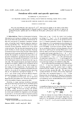 FERMIONS WITH CUBIC AND QUARTIC SPECTRUM -  тема научной статьи по физике из журнала Письма в "Журнал экспериментальной и теоретической физики"